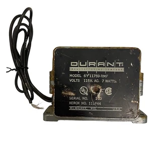 DURANT 6 Digit Electric Counter Model 6Y11759-RMF 115V 60C 7W UNTESTED - Picture 1 of 3