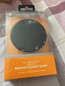 Tortoise Rechargeable 2000mah Mirror Powerbank - Zdjęcie 1 z 2