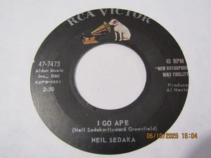 NEIL SEDAKA-I GO APE-RCA - Picture 1 of 2