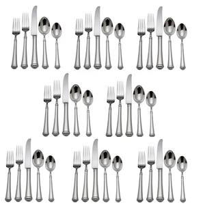Reed & Barton Allora 18/10 Stainless Steel 40pc Flatware Set (Service for Eight) - Picture 1 of 3