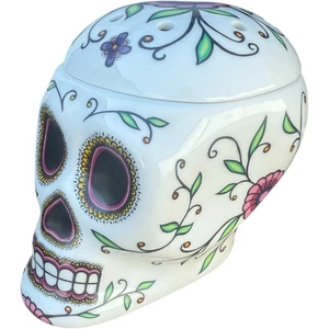RARO Calavera de Azúcar Scentsy Tamaño Completo Calentador Retirado Día de los Muertos Calavera - Imagen 1 de 22