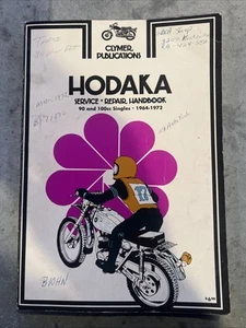 1964-1972 HODAKA Service Manual ACE 90 100 Singles - Picture 1 of 5
