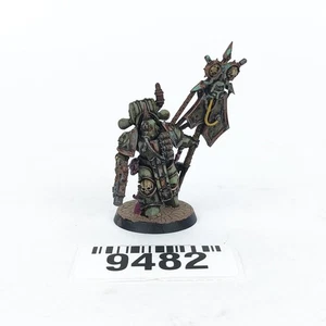 Games Workshop Warhammer 40000 Death Guard Plague Marine Icon Bearer - Imagen 1 de 1