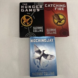 The Hunger Games Trilogy by Suzanne Collins Hc First Editions - Picture 1 of 17