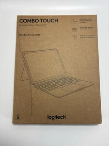 LOGITECH Combo Touch iPad PRO 11-inch (M4) Keyboard Case - Picture 1 of 3