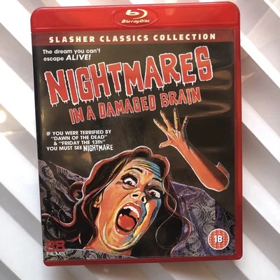 NIGHTMARES IN A DAMAGED BRAIN (1981) Blu-ray 88 Films Slasher Classics Nightmare - Bild 1 von 3