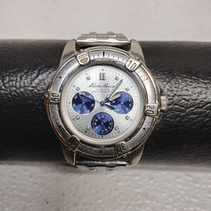 Eddie Bauer Men's Quartz Watch - Silver Tone - 39mm - LG 3 Eye Multifunction - Bild 1 von 12