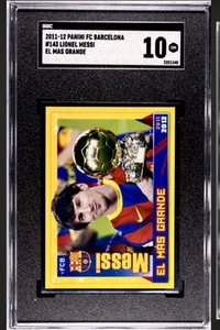2011-12 Panini FC Barcelona Soccer #143 Lionel Messi SGC 10 Pop 1 - Picture 1 of 2