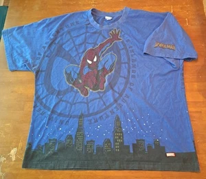 Vintage Spiderman Universal Studios T Shirt Islands Of Adventure Size 2X - Picture 1 of 9