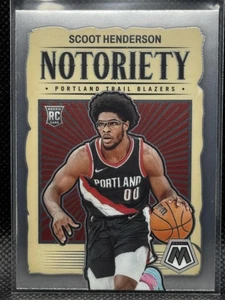 2023-24 Panini Mosaic #4 Scoot Henderson Notoriety - Picture 1 of 2