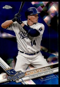 2017 Topps Chrome Sapphire Edition #475 Peter O'Brien