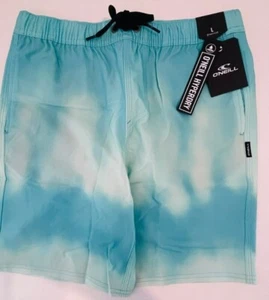 O'Neill Boys Stockton Print E- Waist Hybrid Shorts, Marine, L - Picture 1 of 3