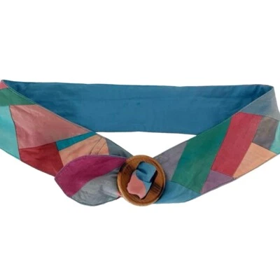 Cinturón bohemio vintage para mujer pradera hippie gitano campesino bohemio algodón faja otoño Foto 1 de 4