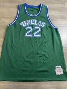 Authentic Vtg Mitchell & Ness NBA Dallas Mavericks Rolando Blackman Jersey 58 - Picture 1 of 8