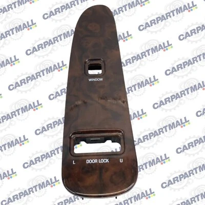 98-02 Lincoln Town Car Front Right Side Door Switch Cover Bezel Trim F8VB-14A563 - Imagem 1 de 4