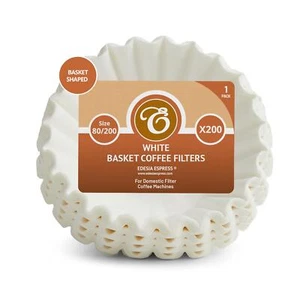 2 Pint / 8 to 12 Cup Basket Coffee Filter Papers 200/80mm - Picture 1 of 15