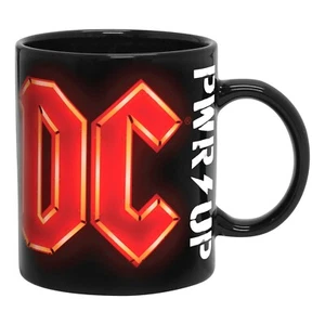 ACDC " POWER UP " DESIGN CERAMIC COFFEE MUG CUP 330ML GIFT BOXED - Picture 1 of 2