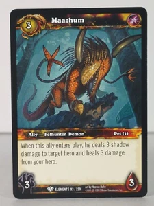 Maazhum - War of the Elements - 93/220 - WoW TCG - non-foil - C - Picture 1 of 21