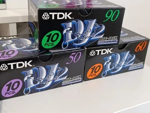 Lotto 30 cassette Tdk DJ 2 50/60/90 minuti Disk Jack Position Chrome - Foto 1 di 7