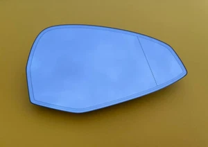 OEM Original AUDI A4 S4 A5 S5 B9 Right Auto DIM Mirror Glass EU Wide-Angle - Picture 1 of 5