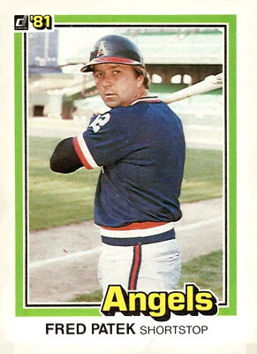 1981 Donruss #170 Fred Patek - Image 1 of 2