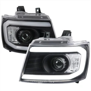 Faro proyector único lente transparente blanco DRL Chevy Avalanche Tahoe Suburban - Imagen 1 de 4