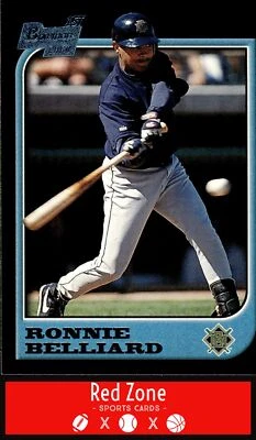 1997 Bowman - #372 Ronnie Belliard NM Set Break. - Image 1 of 2
