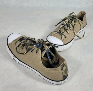 Converse Chuck Taylor All Star Camuflado Zapatos Caqui Tenis Junior Niños Talla 6 - Imagen 1 de 6