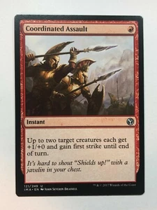 MTG Iconic Masters Coordinated Assault 121 NM/M - Picture 1 of 1