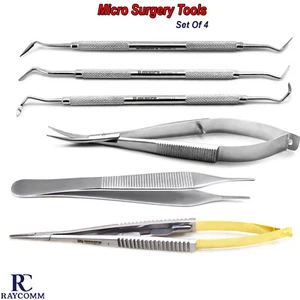Oral Micro Suturing Surgery Ophthalmic Dental Microsurgery Implant Instruments - Picture 1 of 8