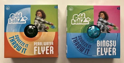 ODD BALLZ+ PLAY VISIONS PEARL WATER & BINGSU FLYERS SQUEEZE SQUISH FIDGET TOYS - Image 1 of 3