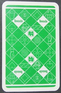 Revanche Chess Ad Single Swap Playing Card 