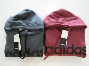 Mens Adidas Essential 3 Stripe Graphic Hoodies Medium Nwt - Picture 1 of 7