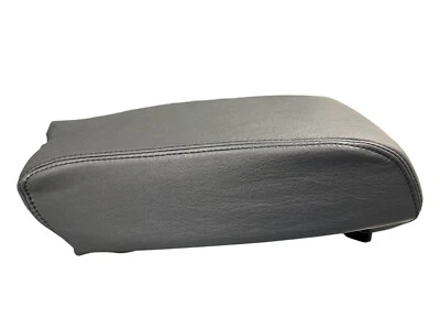THE TUNING-SHOP LTD Accoudoir Couverture Pour Volkswagen VW Amarok 2010-20 Gris Cuir Surpiq Noir