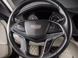 For Cadillac CT6 2016-2020 Black Titanium Steering Wheel Control Cover Trim new - Picture 1 of 3