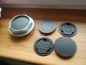 Center Cap Logo Clip for BBS 09.24.029 70mm RS RF BMW E30 BBS Basketweave - Picture 1 of 6