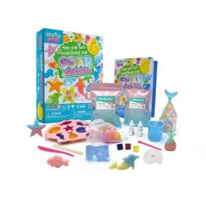 BIG BANG BEAUTY Kids Ocean Soap Making Experiment Kit DIY Craft Art Project 8+ - Picture 1 of 8