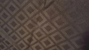 8 Black Diamond Weave Baumwollmischung Servietten 16 1/2" x 17" Vintage - Bild 1 von 4