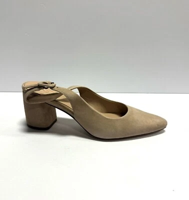 Naturalizer женщин Meera слинга каблук серо-коричневый замши размер 7,5 N - Изображение 1 из 4