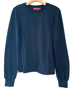 Camiseta N:Philanthropy Talla S Negra Bambina Envejecida Algodón Relajado Mangas Completas - Imagen 1 de 8