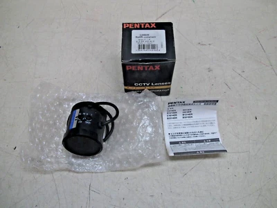 NEW Pentax C30820 8mm F/1.4 C-Mount Auto Iris CCTV Camera Lens - Image 1 of 4