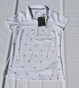 Puma Cell Golf Polo - Small - TPC Sawgrass Pinwheel Design - Picture 1 of 5