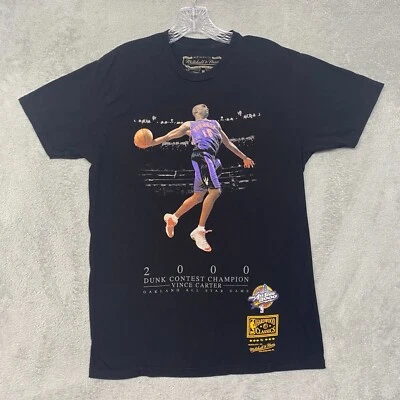Mitchell & Ness Shirt M Black Vince Carter NBA 2000 Slam Dunk Contest Champion - Image 1 of 4