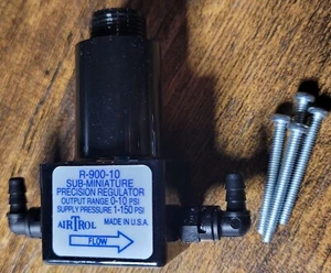 R-900-10 AIR LOGIC SUB-MINIATURE PRECISION REGULATOR Aviation Medical HVAC - Bild 1 von 2