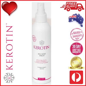 ❤ Kerotin Big Surf Sea Salt Spray 236 ml Curls Tousled Wavy Glossy Hair Strong - Picture 1 of 6
