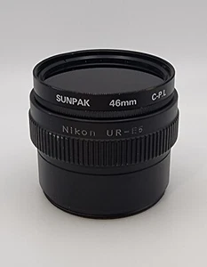 Nikon UR-E5 Step Down Ring Adapter W/ Sunpak 46MM - Picture 1 of 2