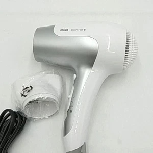 Braun HD580 - Silber - Weiß - Monochromatisch - Hängeschlaufe - Tasten - Schiebe - Bild 1 von 3