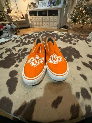 Zapatos sin cordones Forever Collectibles OSU naranja talla 8 para hombre Foto 1 de 4