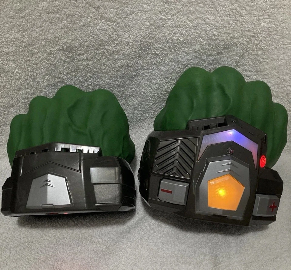 Hasbro Playmation Disney Hulk Manos Puños Smash Avengers Gamma Gear Probado Funciona Foto 1 de 4