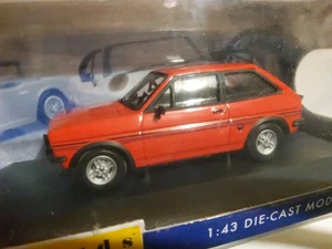 1/43 FORD FIESTA MK1 1300 SUPERSPORT SUNBURST RED, RARE CORGI` VANGUARDS` - Bild 1 von 2